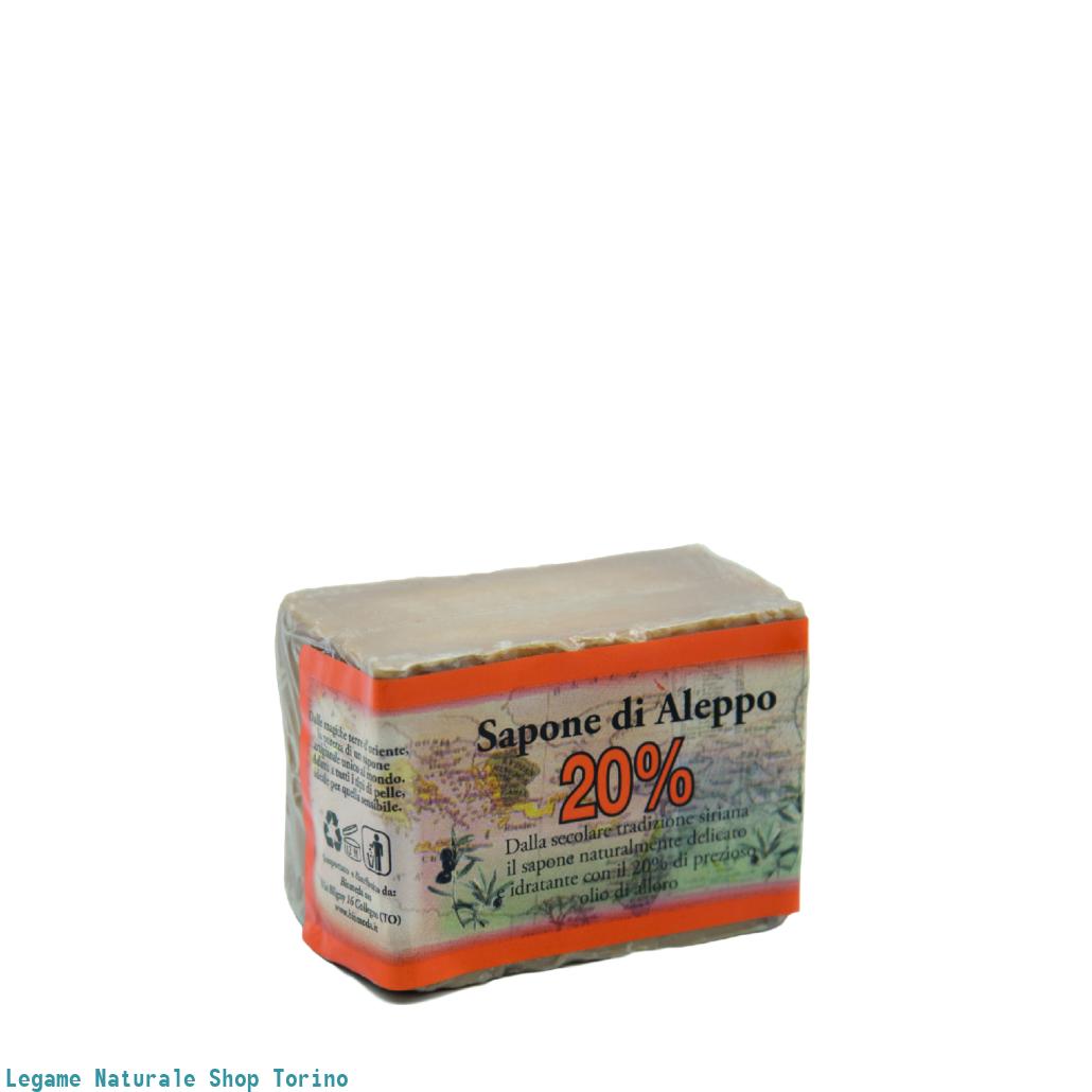 Sapone di Aleppo 20% di Olio di Alloro 200gr