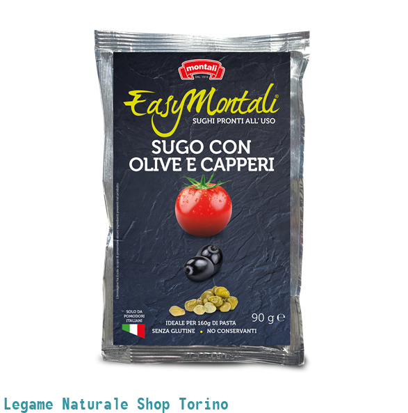 Sugo con Olive e Capperi Senza Glutine 90g