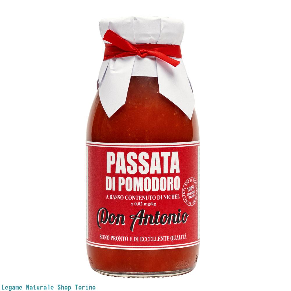 PASSATA DI POMODORO A BASSO CONTENUTO DI NICKEL 250g