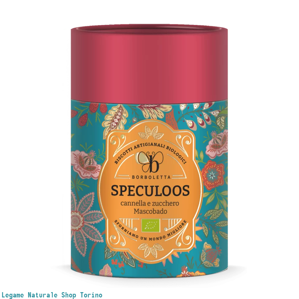 BISCOTTI Speculoos Cannella e zucchero MascobadoTUBO 120GR