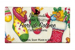 Sapone Natale 100gr Fiori di Cotone