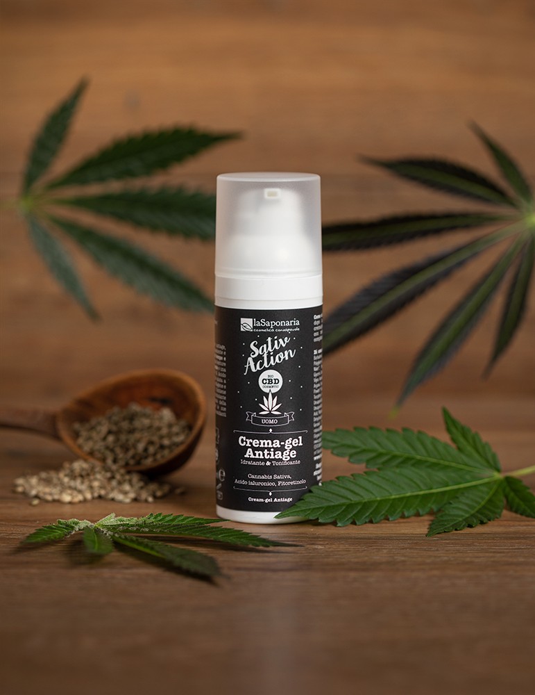 CBD Crema-Gel viso Antiage